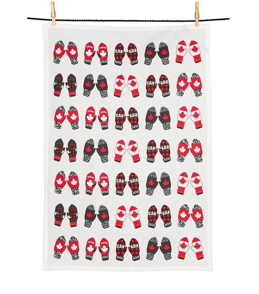 Canada Mittens Kitchen Towel