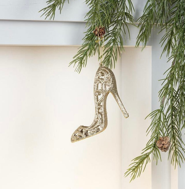 Glitter Stiletto Ornament