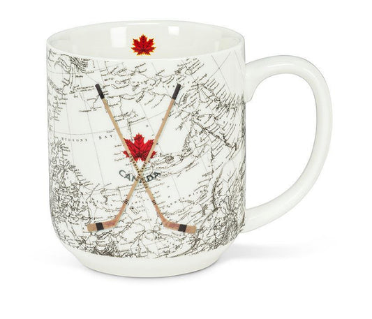 Hockey Sticks & Map Mug