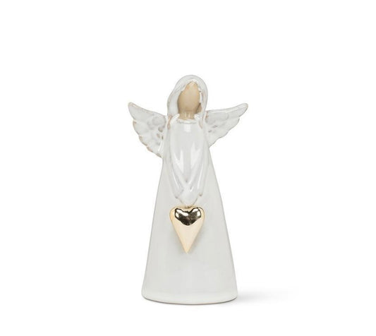 Small Standing Angel with Heart