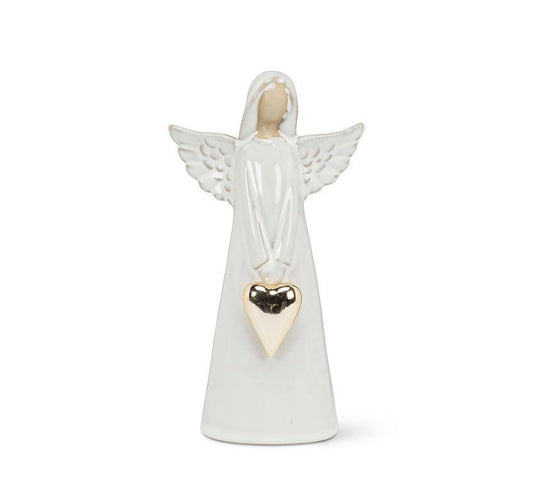 Large Standing Angel with Heart