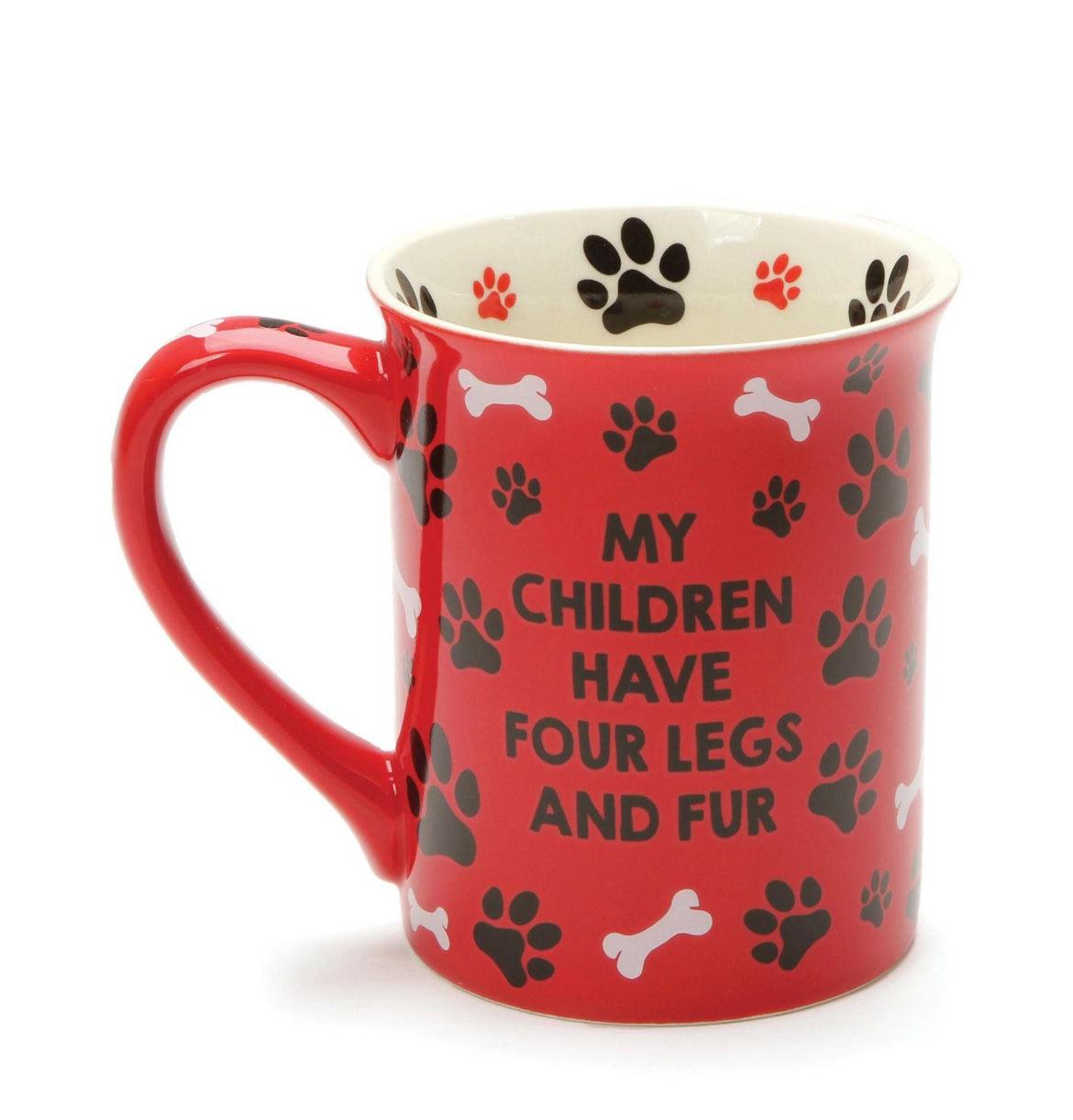 Dog Father Red Mug