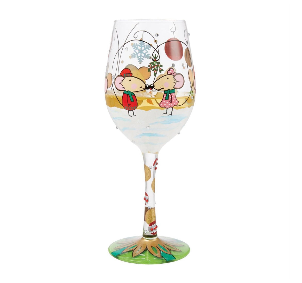 Not Even a Mouse Wine Glass by Lolita