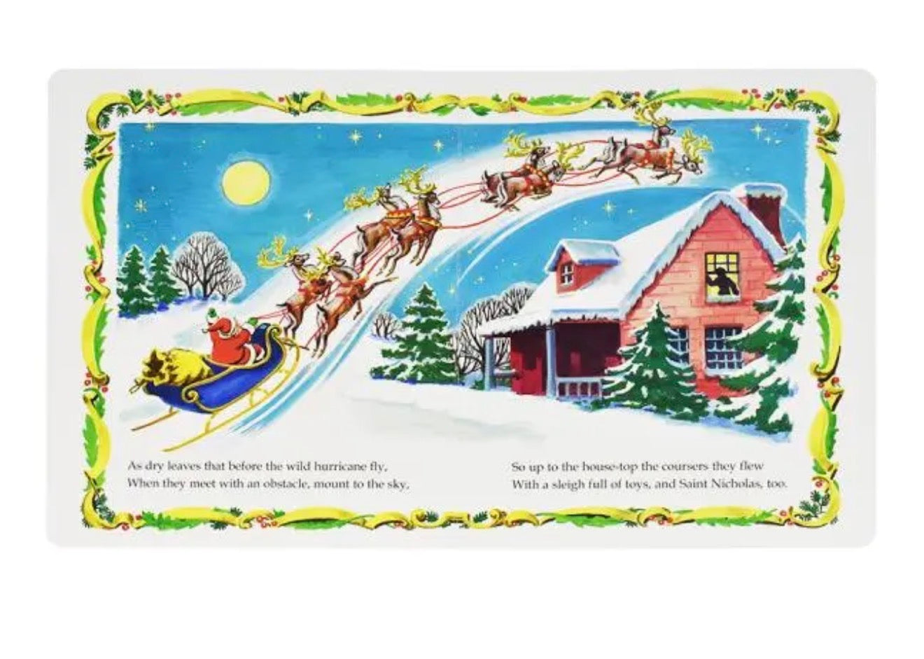 Twas The Night before Christmas Board Book