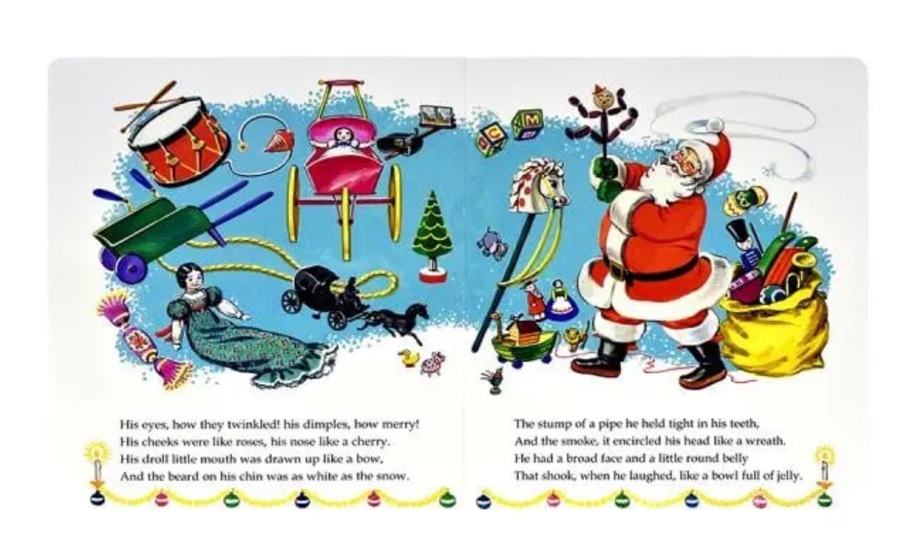 Twas The Night before Christmas Board Book
