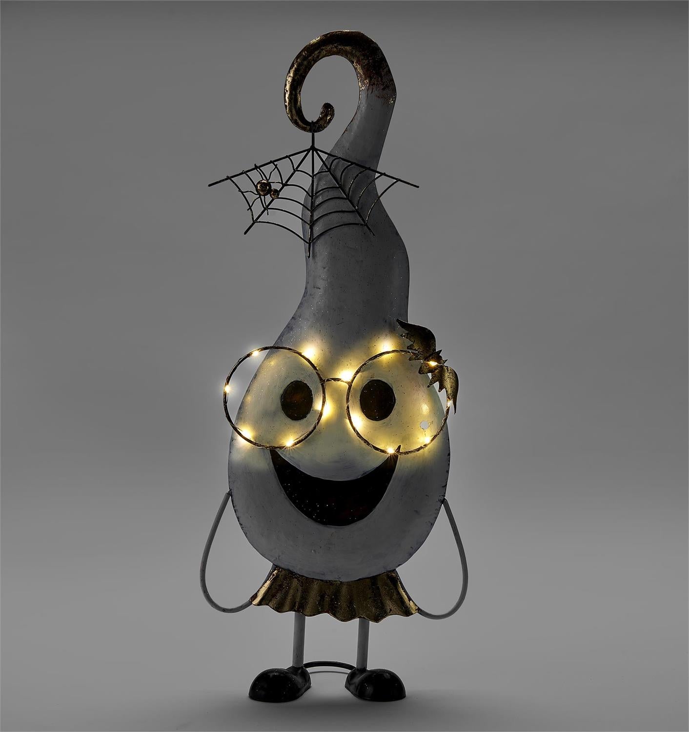 LED White Ghost Design Figurine