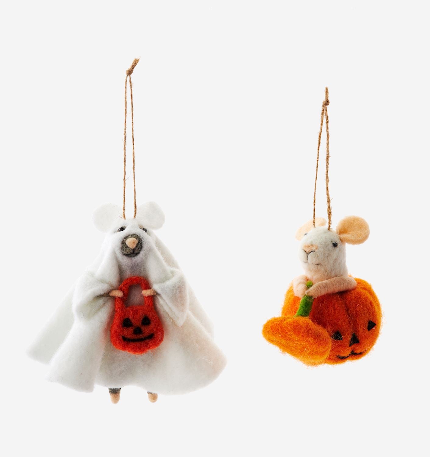 Halloween Mouse Ornament, 2 Asst.