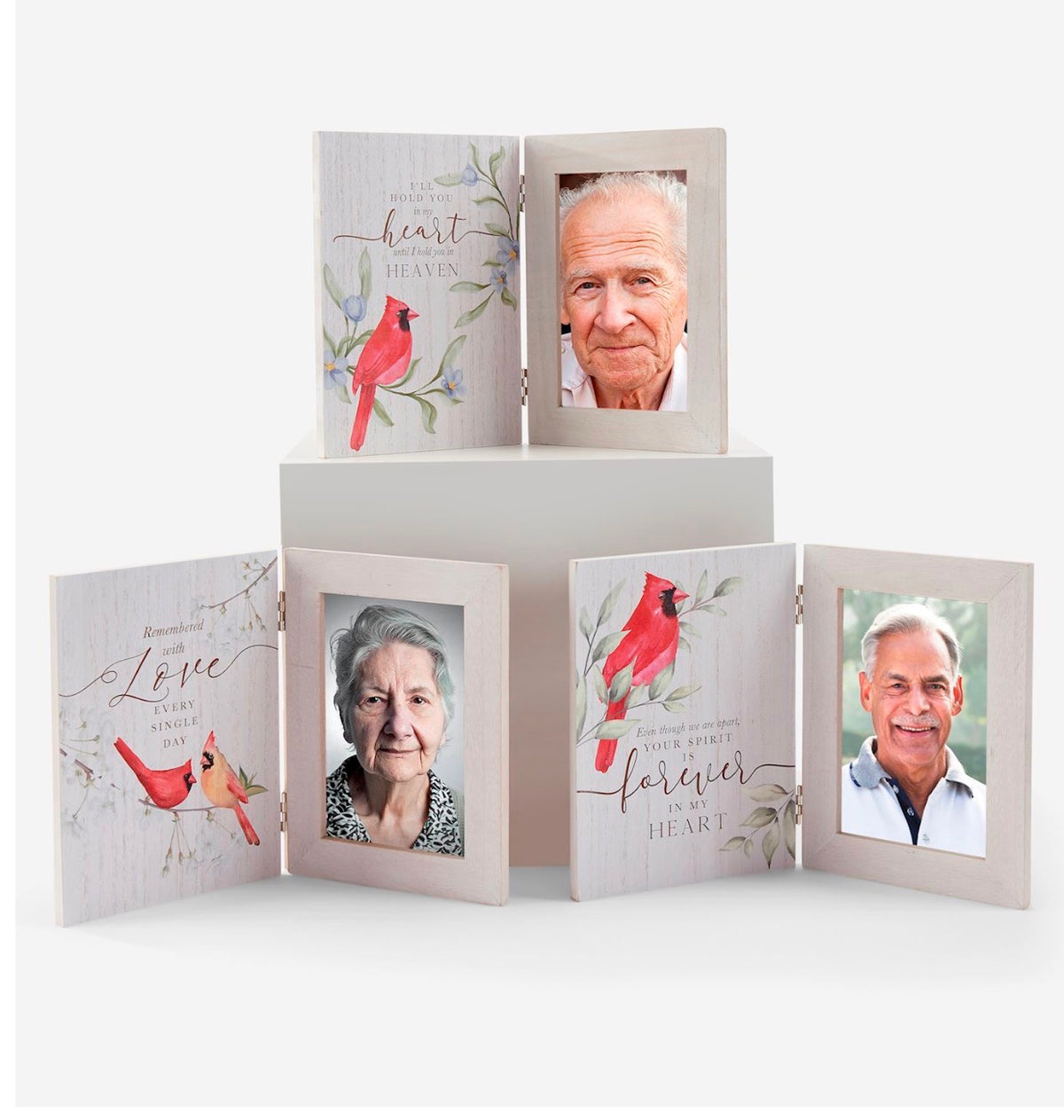Cardinal Hinged Photo Frame, 3 Assorted (sold individually)
