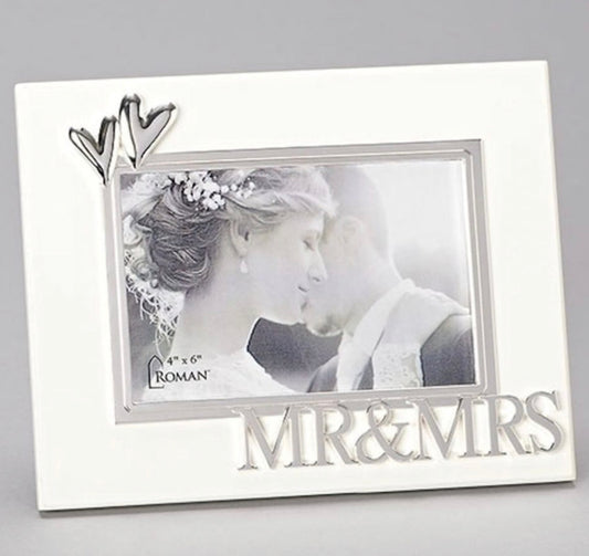 Roman Mr and Mrs Photo Frame