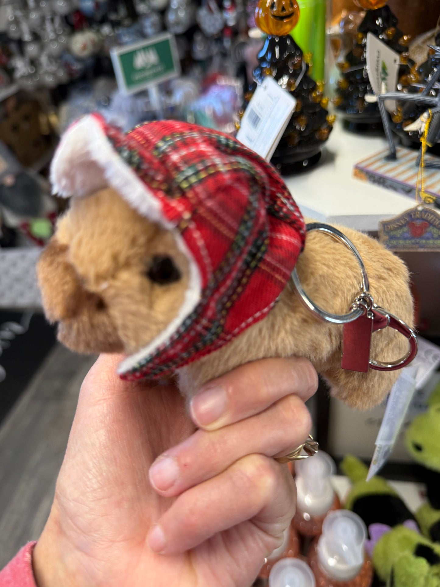 Winter Capybara Plush Bag Charm by Douglas #15635