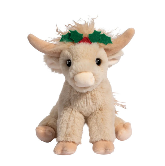 Laddie Holiday Highland Cow Mini Soft #15907