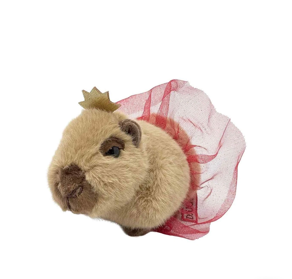Douglas Cuddle Toy Holiday Capybara with Tutu #15631