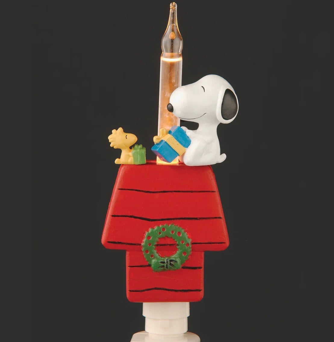 Peanuts Snoopy & Woodstock Christmas Bubble Night-Light #166734