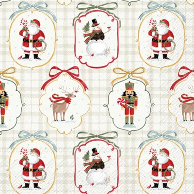 Christmas 2026 Lunch Paper Napkin Collection, IHR Company-Large Variety (sold individually)