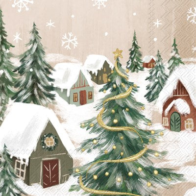 Christmas 2026 Lunch Paper Napkin Collection, IHR Company-Large Variety (sold individually)