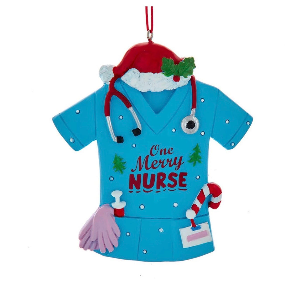 Christmas "One Merry Nurse" Ornament #J9203