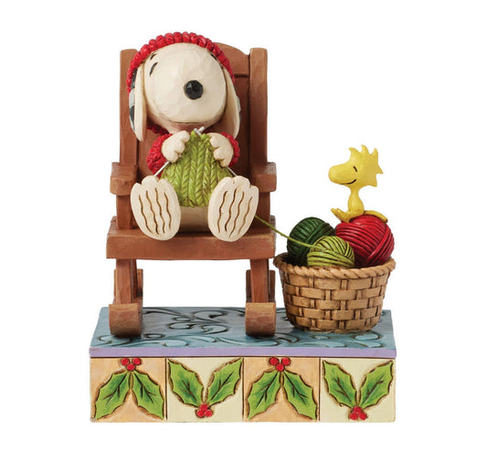Snoopy in Rocking Chair by Jim Shore