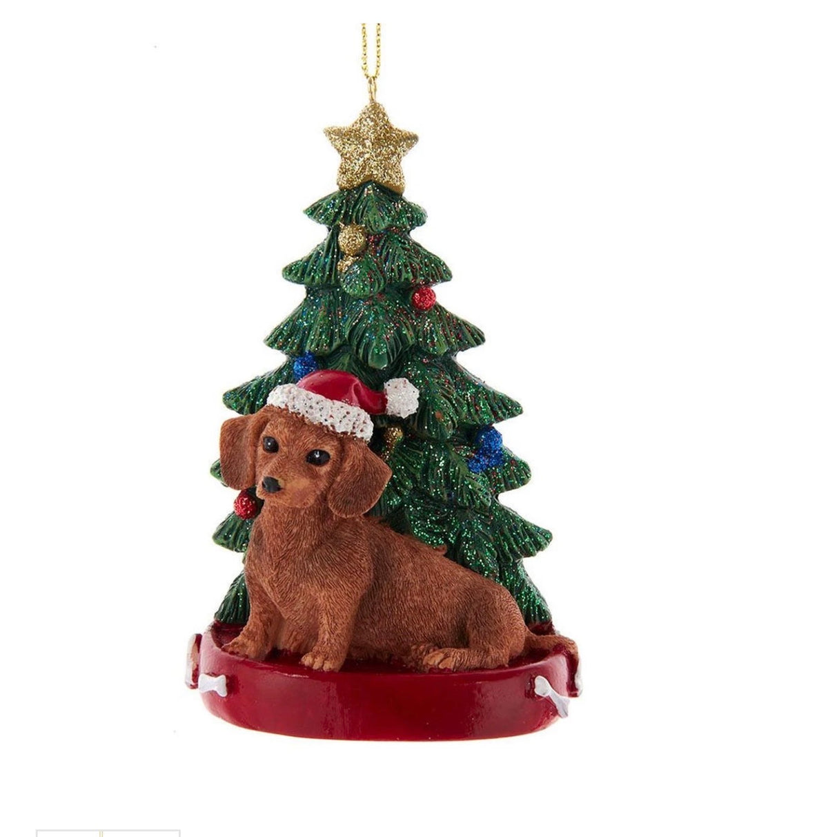 Dachshund Christmas Tree Ornament