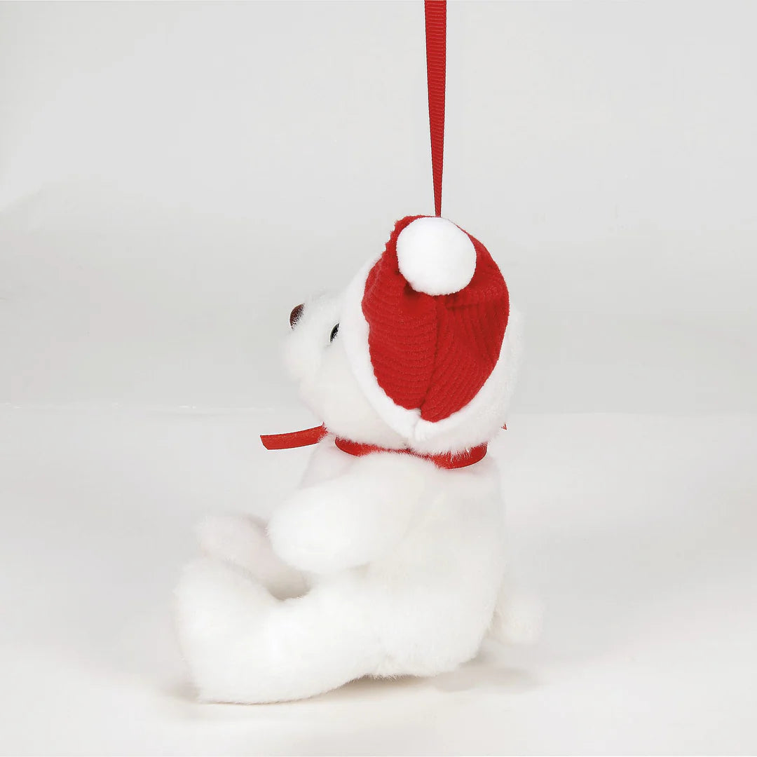 Hanging Marshmallow Holly Jolly by Boyds Bears