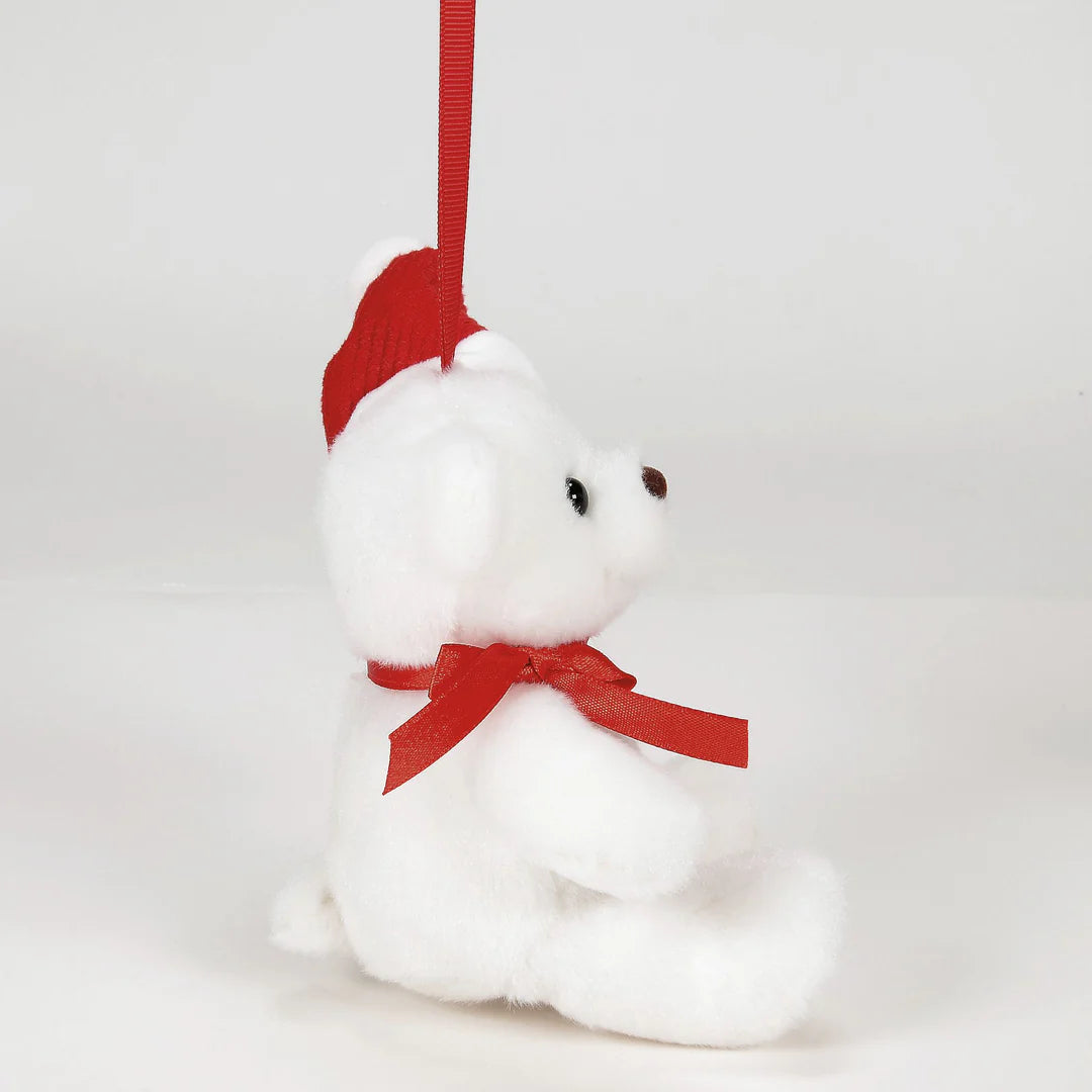 Hanging Marshmallow Holly Jolly by Boyds Bears
