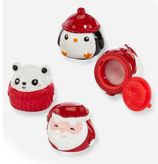 Cute Christmas Lip Balm, 3 Assorted (sold individually)