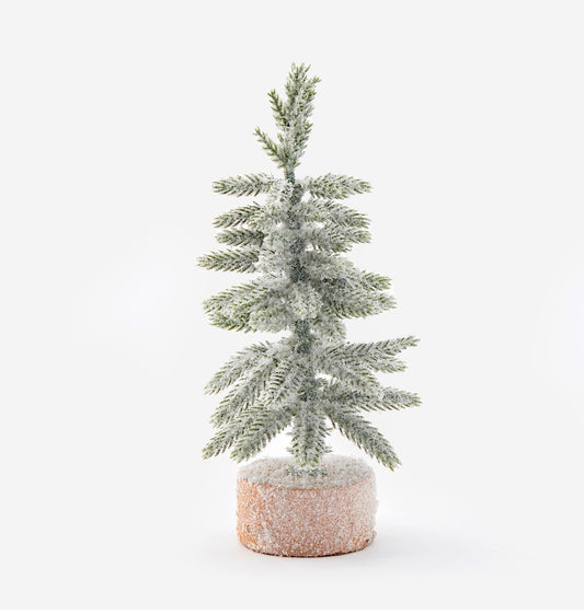 Frosted Tree Decor, 3 Sizes Available (sold individually)