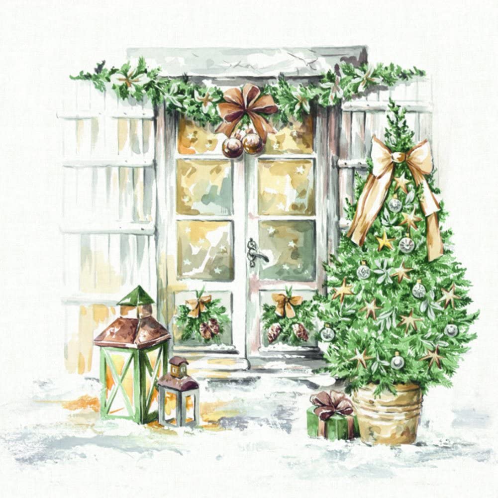 Christmas 2026 Lunch Paper Napkin Collection, IHR Company-Large Variety (sold individually)