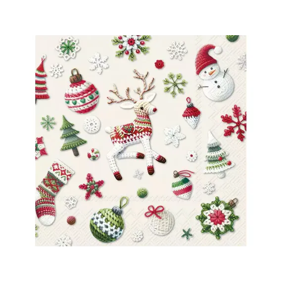 Christmas 2026 Lunch Paper Napkin Collection, IHR Company-Large Variety (sold individually)
