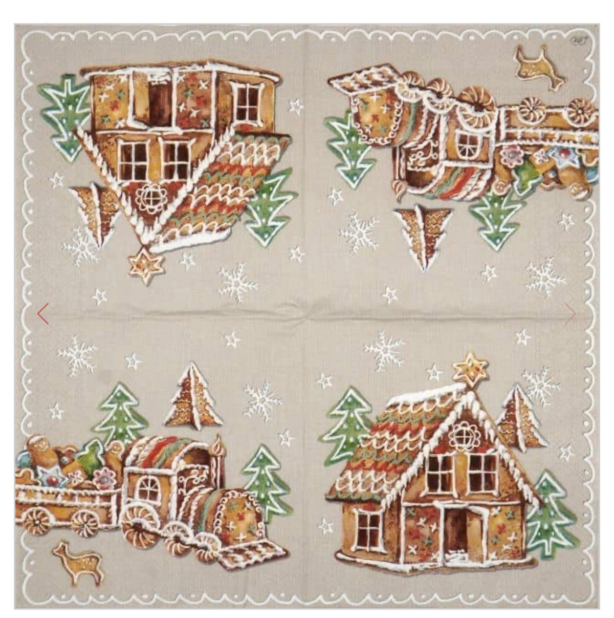 Christmas 2026 Lunch Paper Napkin Collection, IHR Company-Large Variety (sold individually)