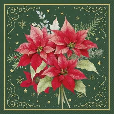 Christmas 2026 Lunch Paper Napkin Collection, IHR Company-Large Variety (sold individually)