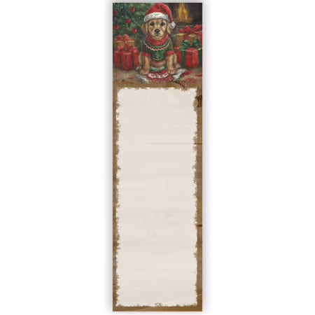 Puppy Mischief List Pad