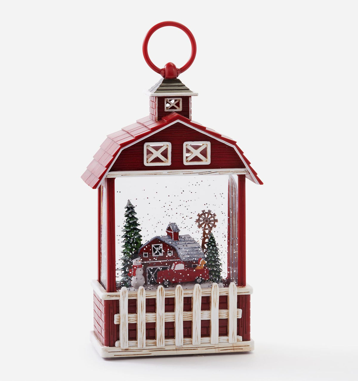 LED Barn Water Lantern