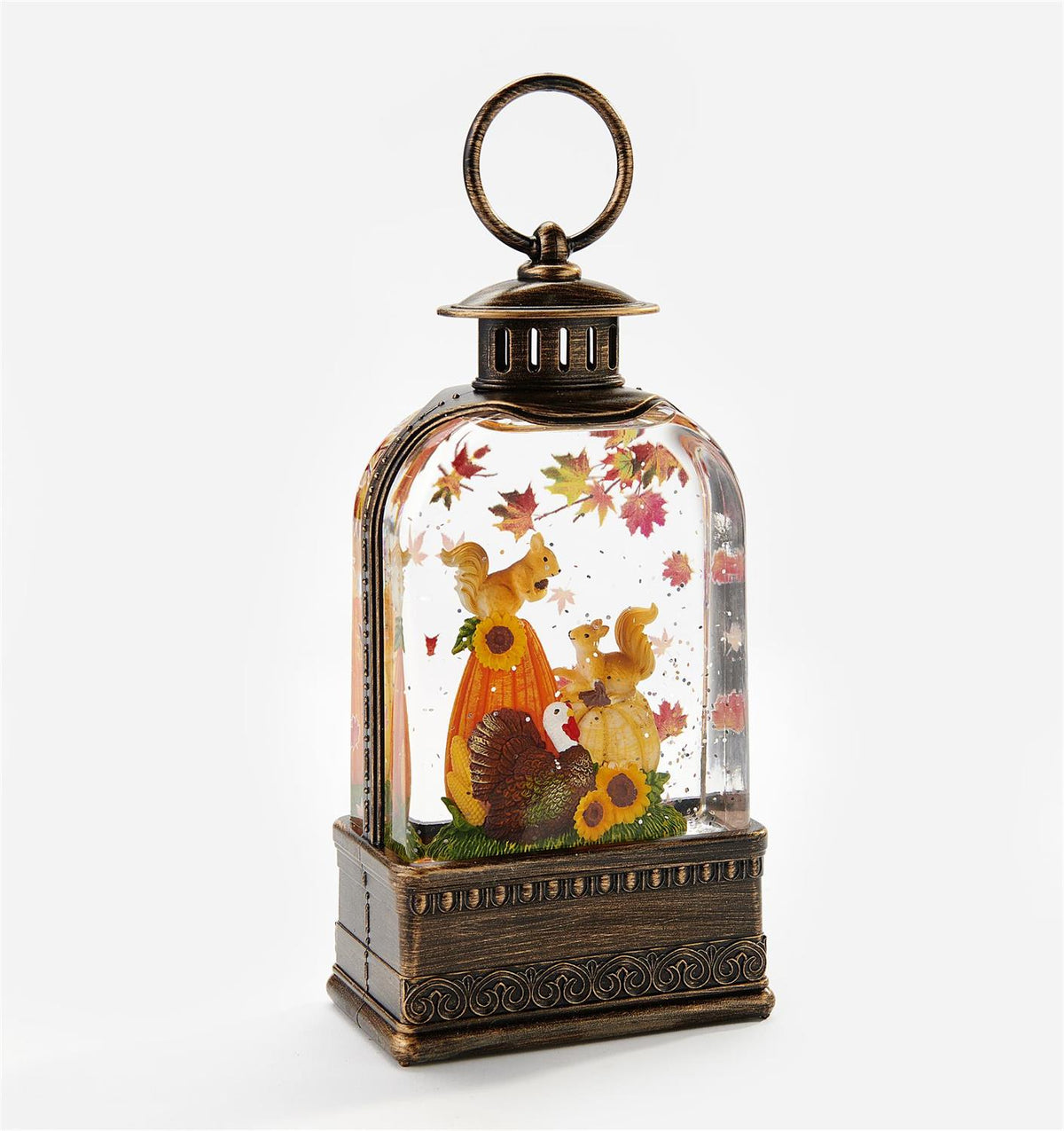 LED Harvest Scene Water Lantern