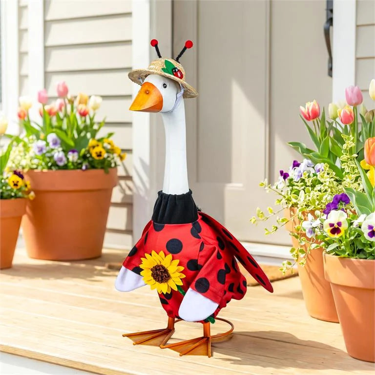 GIDDY THE GOOSE - LADY BUG OUTFIT