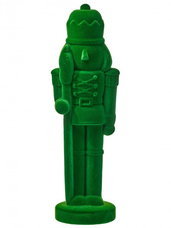28.5" STYRO FLOCKED NUTCRACKER, 2 Assorted (sold individually)