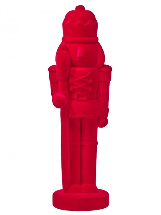 28.5" STYRO FLOCKED NUTCRACKER, 2 Assorted (sold individually)
