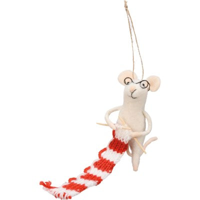 CRITTER - KNITTING MOUSE
