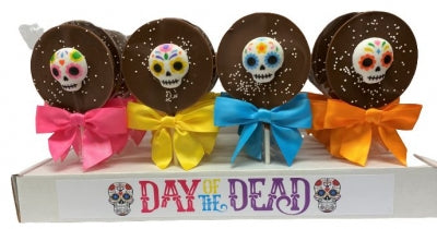 Milk Chocolate Day of Dead Suckers