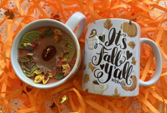 It’s Fall Y’all candle+mug