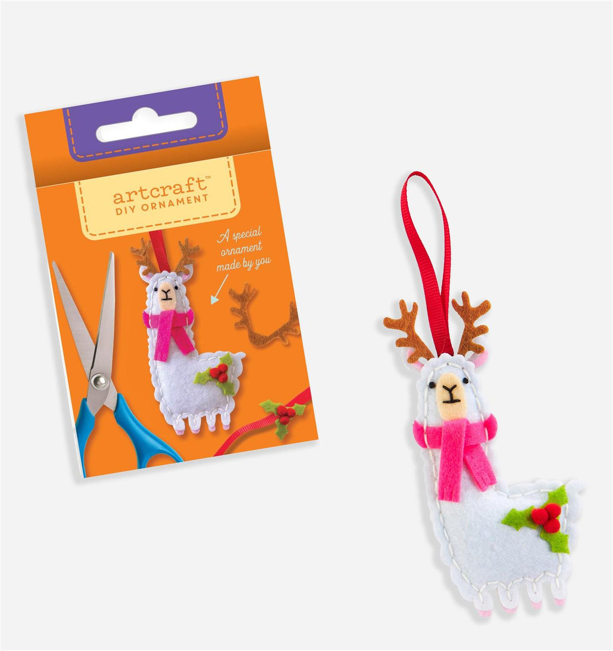 DIY Felt Ornament Kit, Assorted (sold individually)