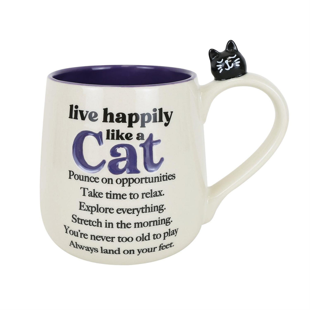 Happy Cat Artisan Mug