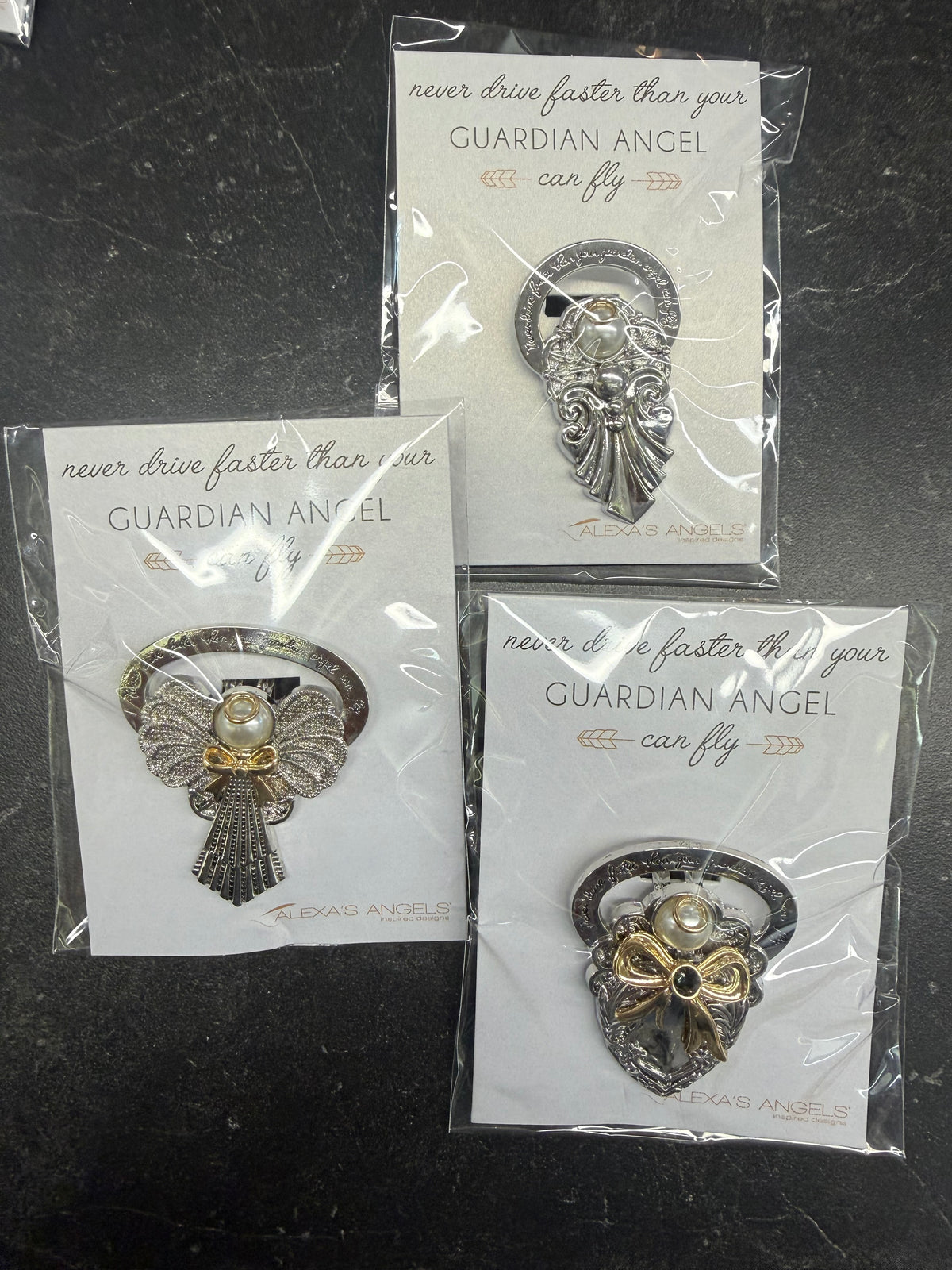 Alexa’s Angel Visor Clip, 3 Assorted (sold individually)