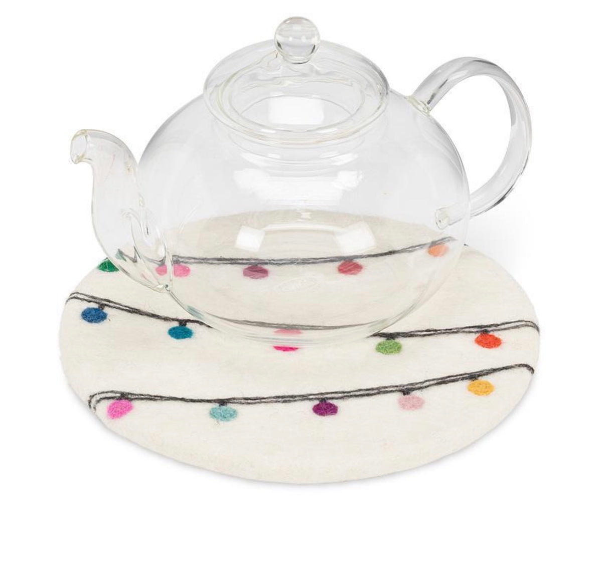 Festive Lightstring Trivet
