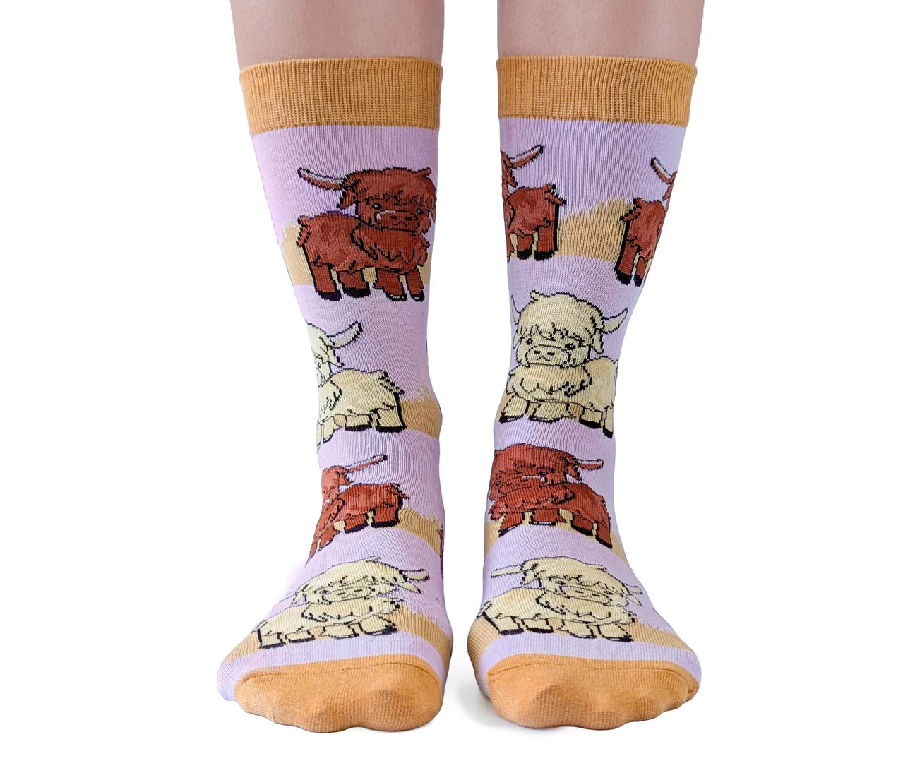 HIGHLAND COW SOCKS
