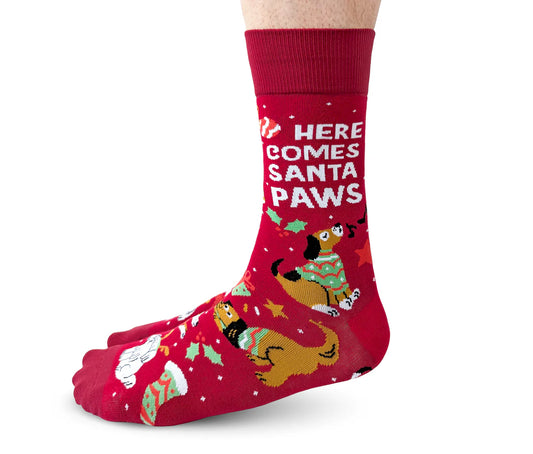 SANTA PAWS SOCKS