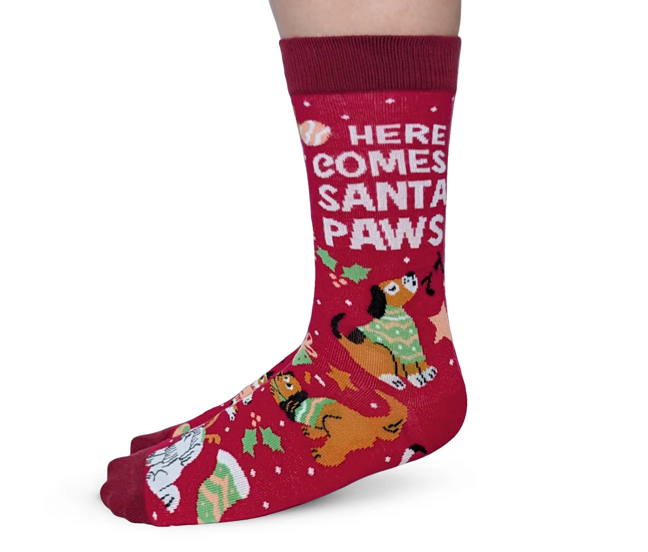 SANTA PAWS SOCKS
