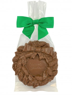 Christmas Wreath Milk Chocolate, 80 grams