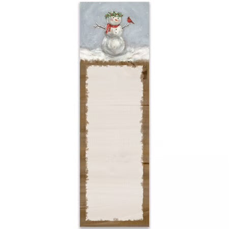 Snow Woman List Pad
