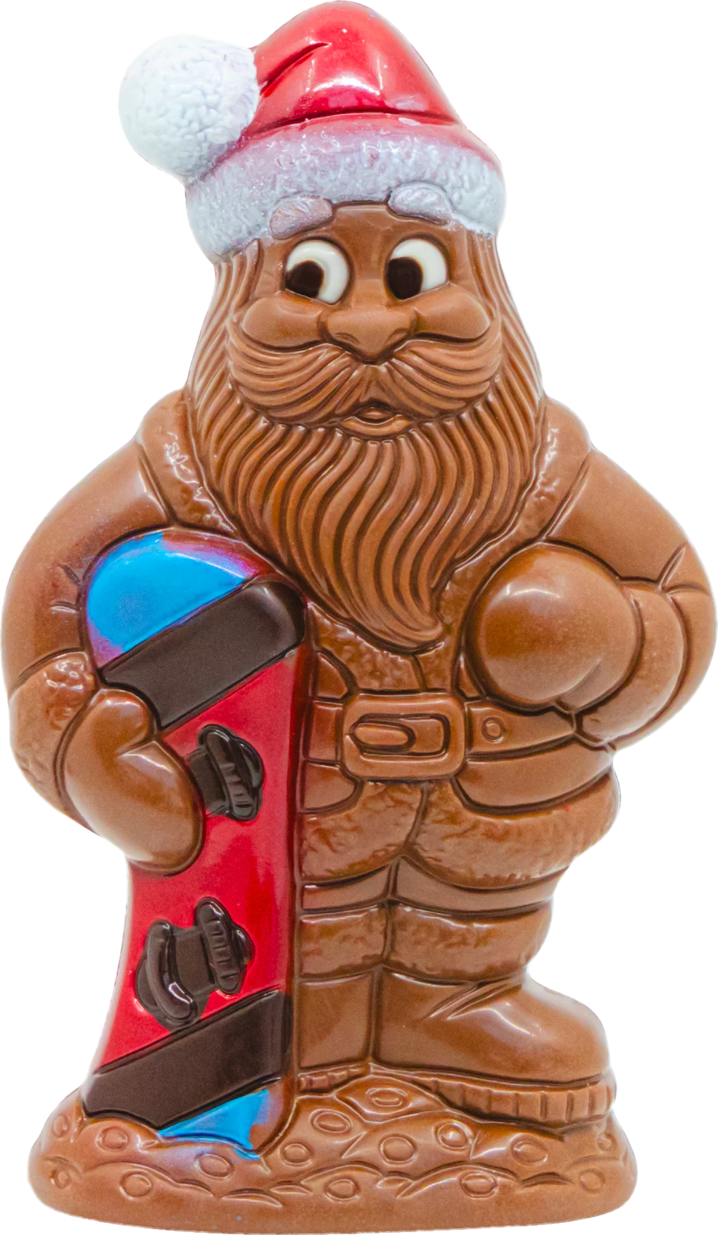 SANTA CLAUS SNOWBOARD 125G, Milk Chocolate