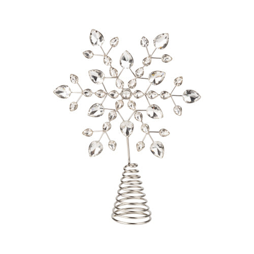Glass Oval Bead Tree Topper